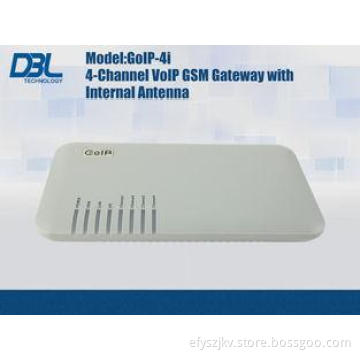 TELNET Router GoIP GSM Gateway With VLAN / QOS for WAN / LA